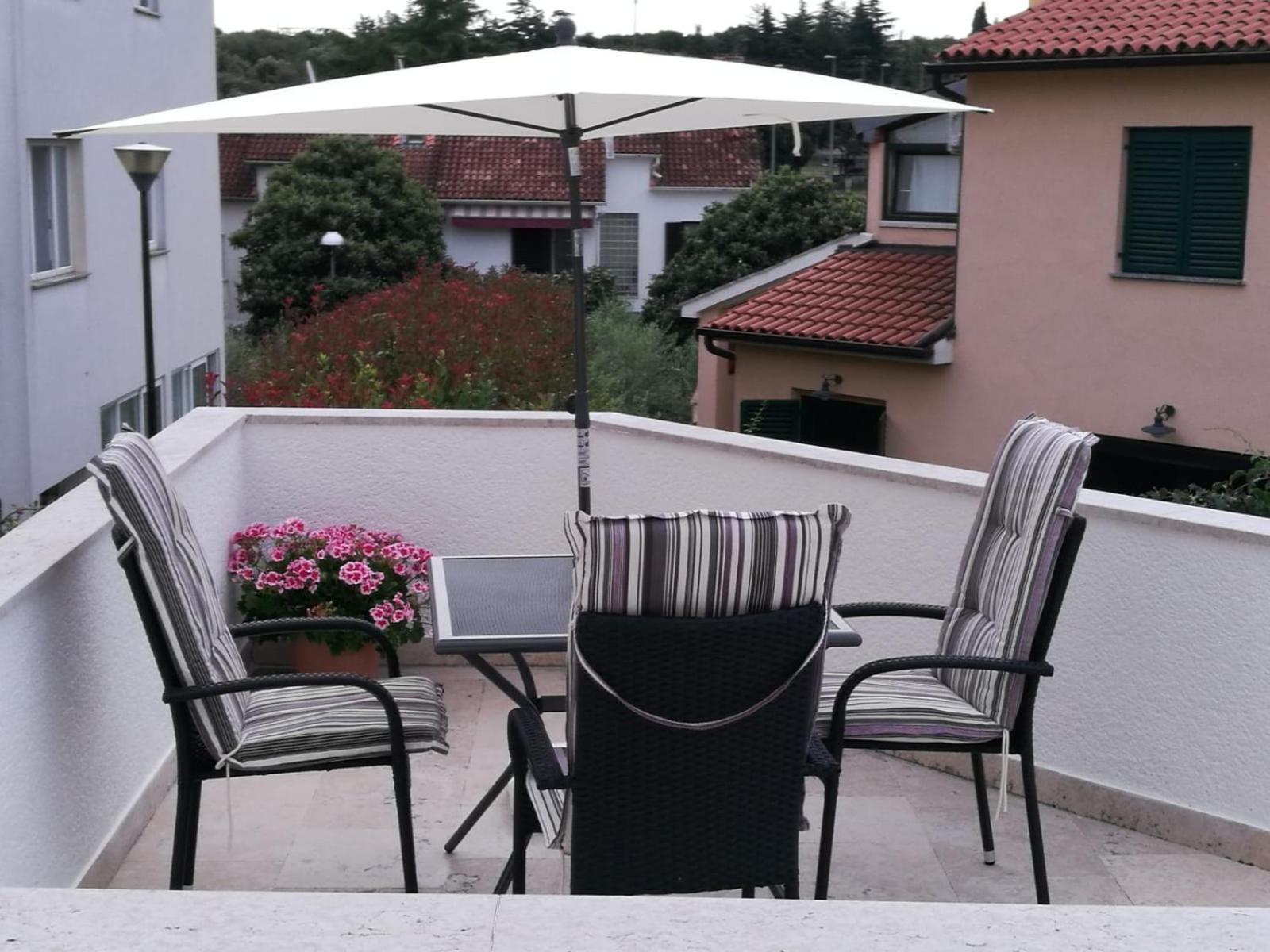 Ferienhaus Bozena Appartment 4 Vrsar Værelse billede